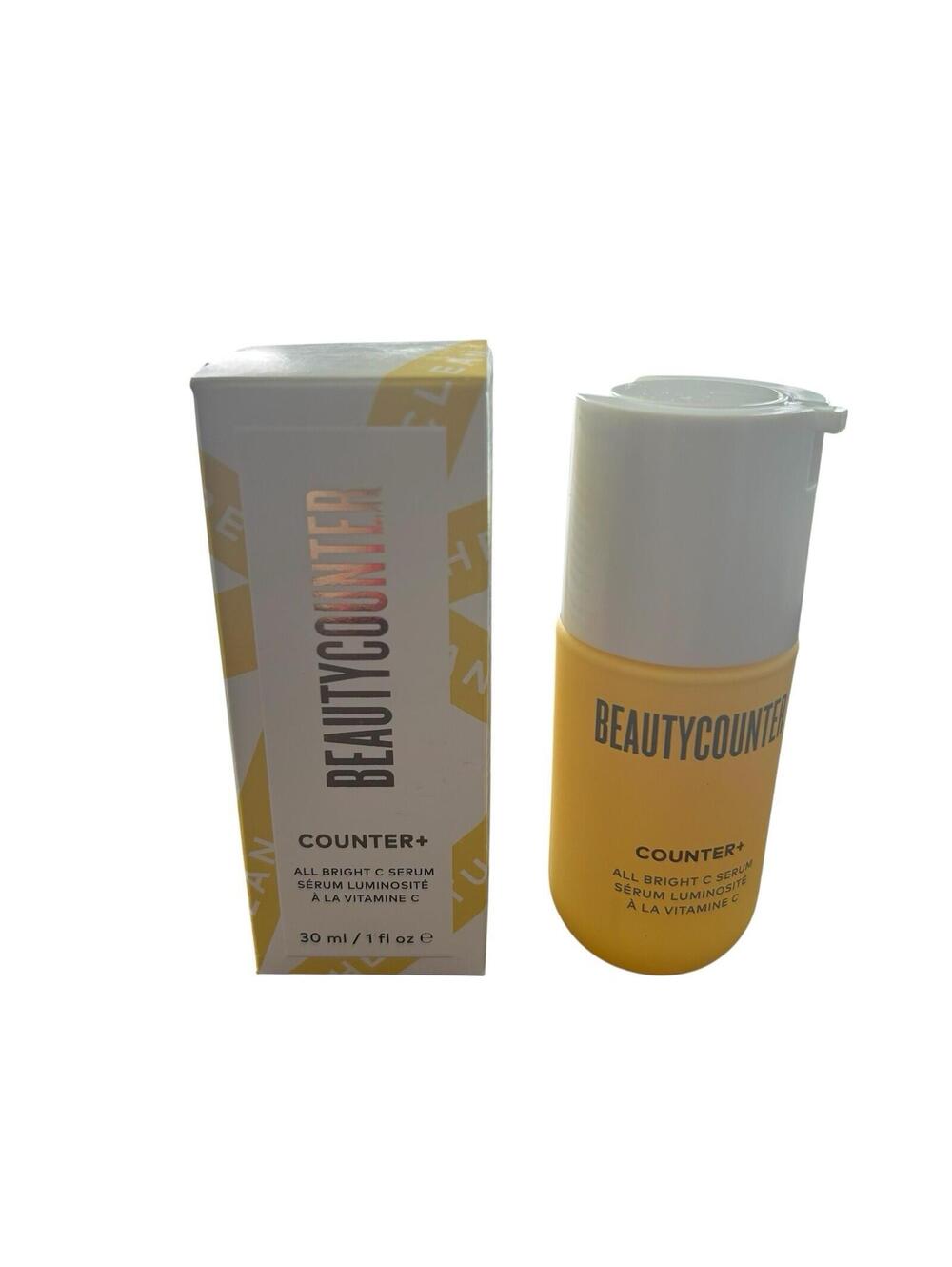 Beautycounter Counter+ All Bright C Serum 1oz Vitamin C New In Box